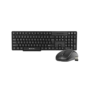 Zebronics Zeb-Companion 107 USB Wireless Keyboard and Mouse Set with Nano Receiver (Black)